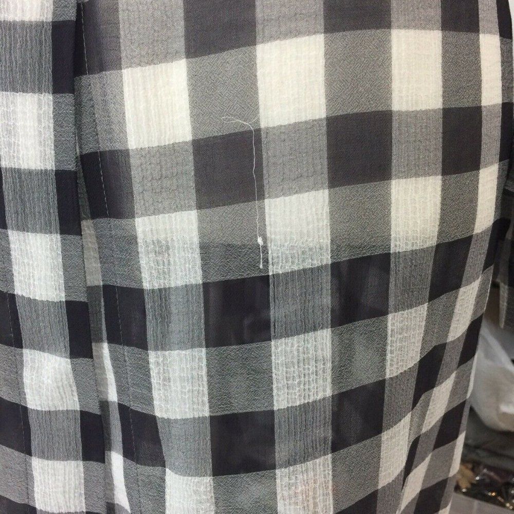 bcbgeneration Sheer Open Long Length Cardigan Sm - Picture 7 of 8